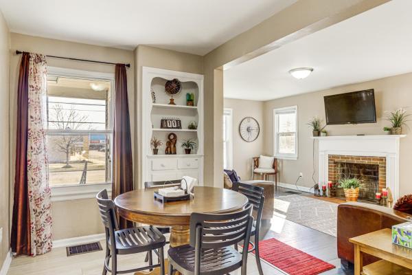 På billedet ses objektet 2 Mi to UD Pet-Friendly Home with Fenced Yard! beliggende i byen Kettering.