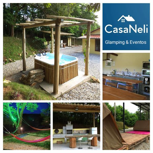 A la foto es mostra l'objecte CasaNeli - Glamping Privativo situat a la ciutat de Ouro Preto.