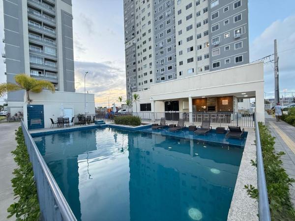 Na fotografii je vidět objekt 101 Apt térreo com área privada pertinho do Mar nacházející se ve městě Cabedelo.