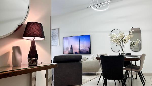 Na fotografii je vidět objekt Enjoy a Modern and Trendy apartment in the Heart of Dubai nacházející se ve městě Dubaj.