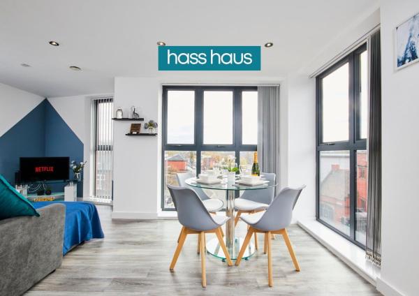 Spacious Apartment, Free Parking, Near Centre by HASS HAUS, Manchester