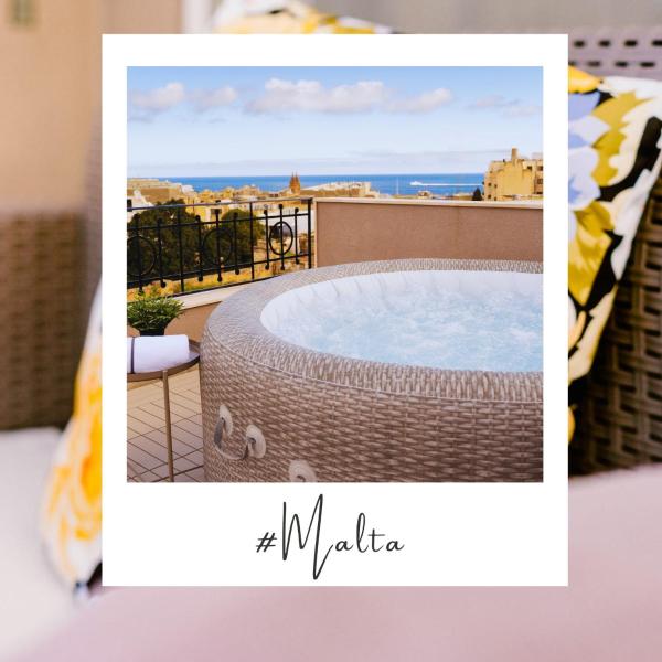 LA88 Bayview Penthouse with Jacuzzi, Sliema