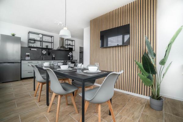 A la foto es mostra l'objecte WORKERS HOME F17 - Wohnung mit 3 Schlafzimmern für 6 Personen situat a la ciutat de Wesel.