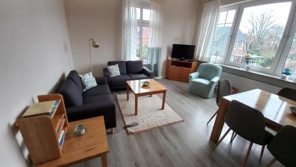 Nella foto è visibile l'oggetto Ferienwohnung-Moewe situato nella città di Dornum.