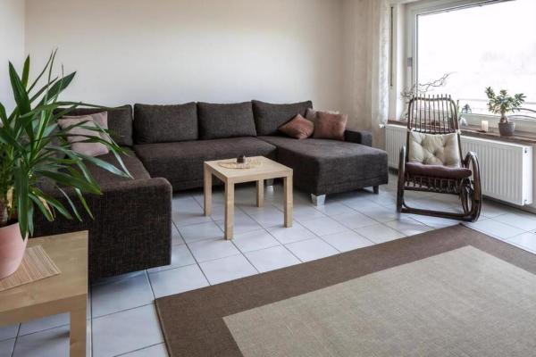 På billedet ses objektet Ferienwohnung Mit Balkon Und Rheinblick beliggende i byen Bacharach.