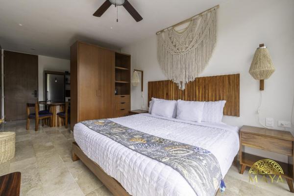 Na zdjęciu widoczny jest obiekt NHOA 205B Lux 1BR Condo Pool View in Aldea Zama położony w mieście Tulum.