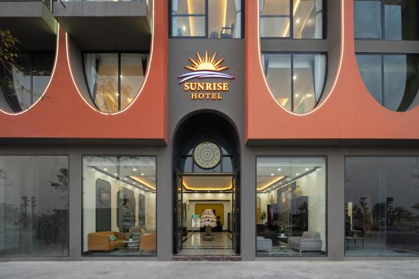 På bilden syns objektet Sunrise Hotel Vân Đồn som ligger i staden Tài Xá.