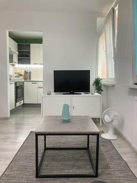 Nella foto è visibile l'oggetto Luxusný apartmán v centre Vrútok situato nella città di Vrútky.