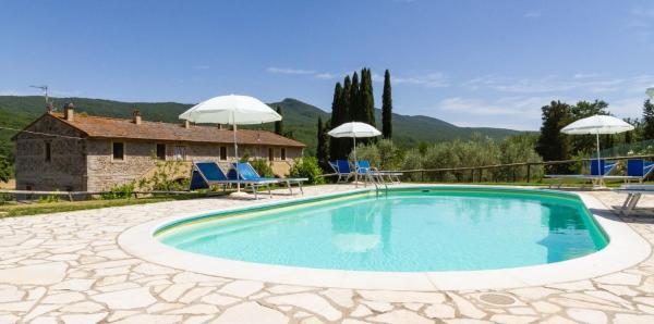 Nella foto è visibile l'oggetto Apartment with one bedroom, kitchen, bathroom Garden and shared pool situato nella città di Chianni.