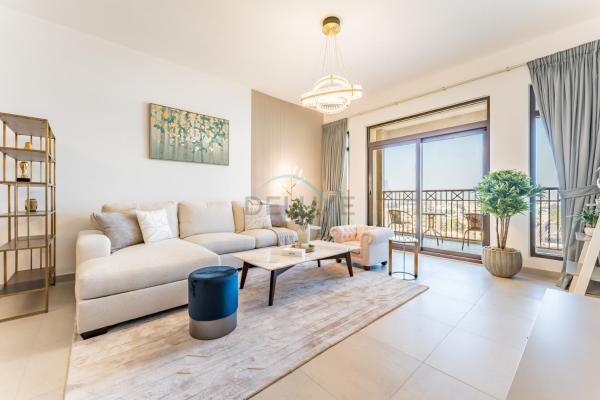 2BR with Balcony, Exclusive Amenities and Steps from Iconic Landmarks, Madinat Jumeirah Living Rahaal 2, Jumeirah, Dubaj
