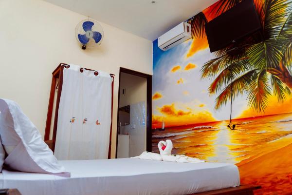 Na foto é possível ver o objeto VILLA MIA localizado na cidade de Nosy Be.