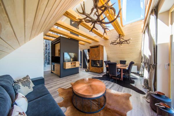 A la foto es mostra l'objecte udanypobyt Apartament Sky SPA situat a la ciutat de Zakopane.