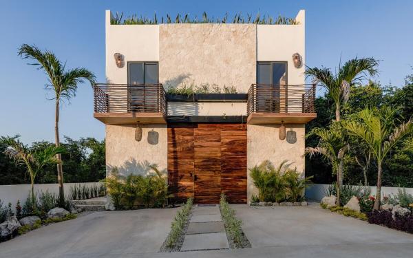 På billedet ses objektet Ama private villa 4bdr in LUX Tulum country club beliggende i byen Chacalal.