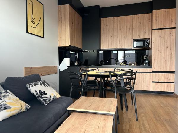 A la foto es mostra l'objecte Apartament No82 Yellow Holiday Home Zator situat a la ciutat de Zator.