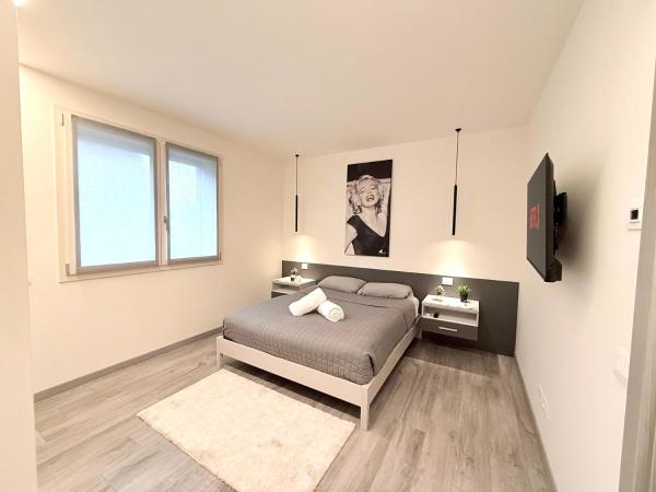 En la foto se muestra el objeto Franciacorta Bergamo Airport Suite Apartment ubicado en la ciudad de Calcinate.