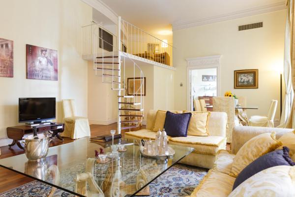 Na fotografii je vidět objekt Luxury House Belle Arti Rome City Center nacházející se ve městě Řím.