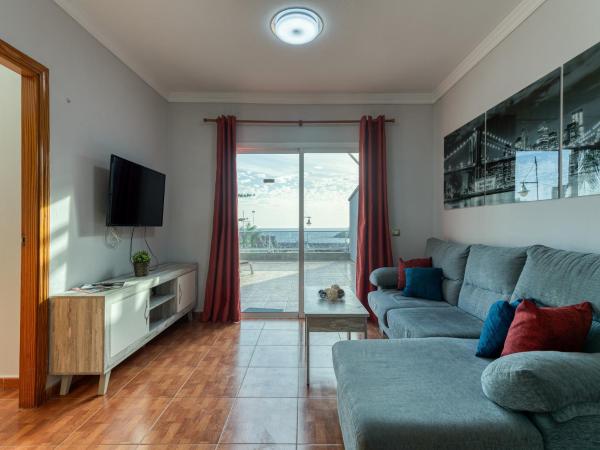 På billedet ses objektet Apartment in Mogán by Mogan Beach beliggende i byen Mogán.