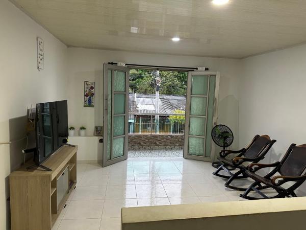 Na zdjęciu widoczny jest obiekt Habitación en Santiago de Tolú położony w mieście Santiago.