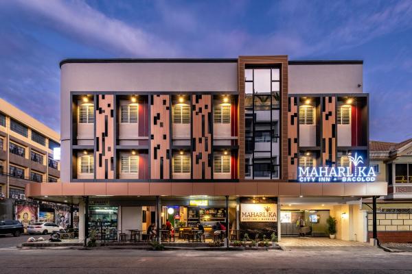 På billedet ses objektet Maharlika City Inn beliggende i byen Bacolod.