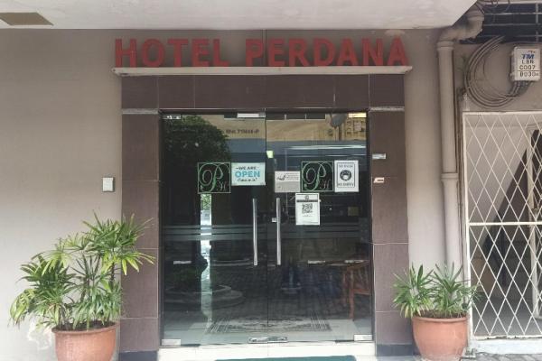 Na zdjęciu widoczny jest obiekt OYO 90411 Perdana Hotel Labuan położony w mieście Labuan.