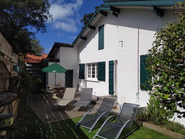 A la foto es mostra l'objecte Charming villa near Hossegor golf and lake situat a la ciutat de Capbreton.