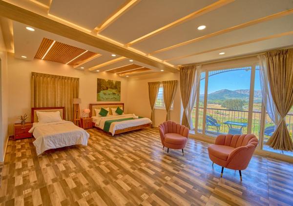 På billedet ses objektet Vihani's Western Clouds Ooty by VOYE HOMES - Peaceful Getaway Near Avalanche Emerald Lake beliggende i byen Ooty.