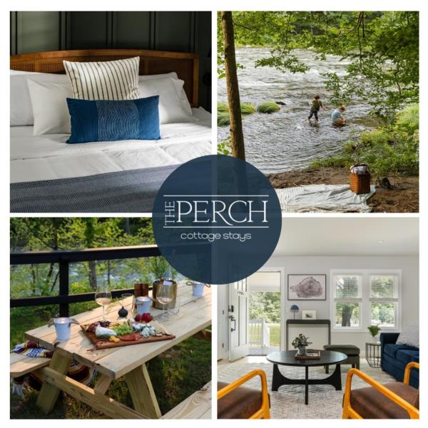 A la foto es mostra l'objecte Perch Eagle House: Creek access + mountain views situat a la ciutat de Shokan.