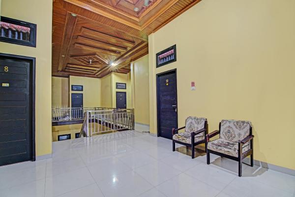Na fotografii je vidět objekt Hotel O Arafah Homestay Syariah Near Badan Pertanahan Nasional - Kantor Pertanahan Kabupaten Kampa nacházející se ve městě Bangkinang.