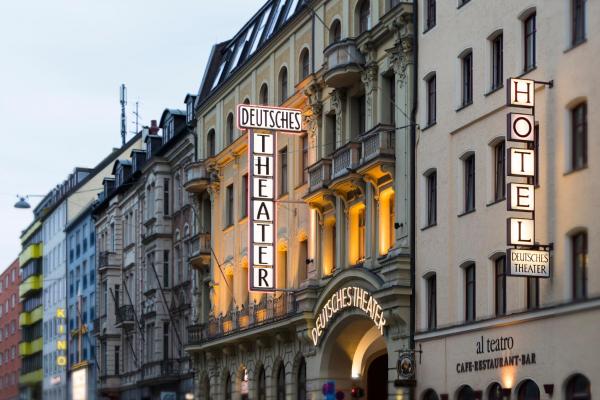 A la foto es mostra l'objecte Hotel Deutsches Theater Stadtzentrum situat a la ciutat de Munic.
