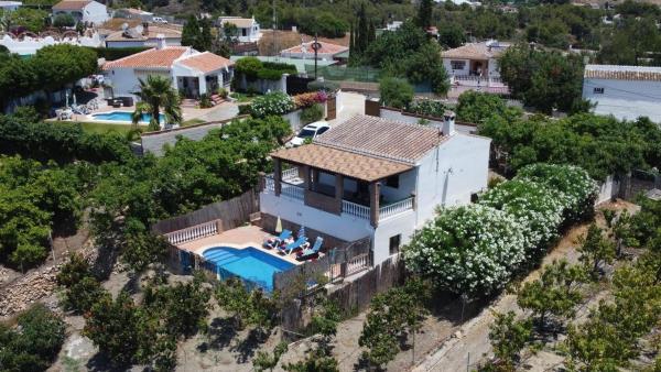 Na fotografii je vidět objekt Ferienhaus mit Privatpool für 4 Personen ca 65 qm in Frigiliana, Andalusien Costa del Sol nacházející se ve městě Nerja.