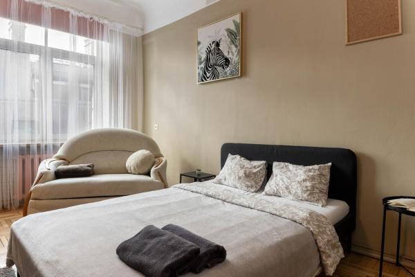 A la foto es mostra l'objecte St Peters View Apartment situat a la ciutat de Riga.