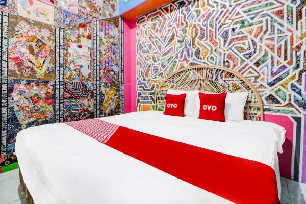 På billedet ses objektet Hotel O Seturan Near Ugm Formerly Palem Kecut beliggende i byen Sleman.