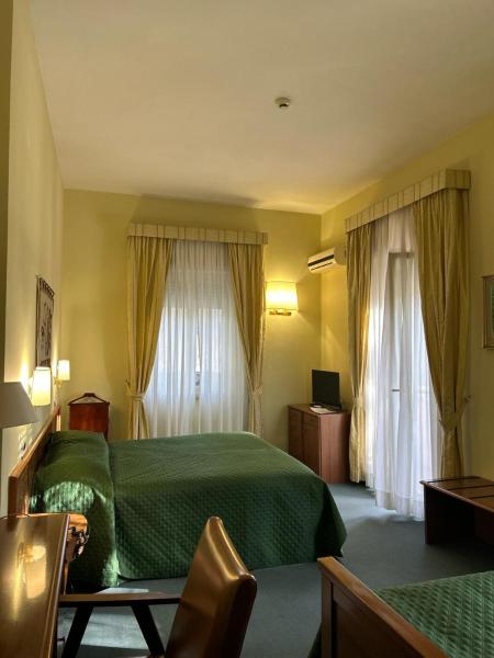 La photo montre l'objet Hotel Matei Fiuggi situé dans la ville de Fiuggi.