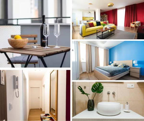 A la foto es mostra l'objecte Private 5 star 3 room flat and in-door Pkg situat a la ciutat de Nitra.