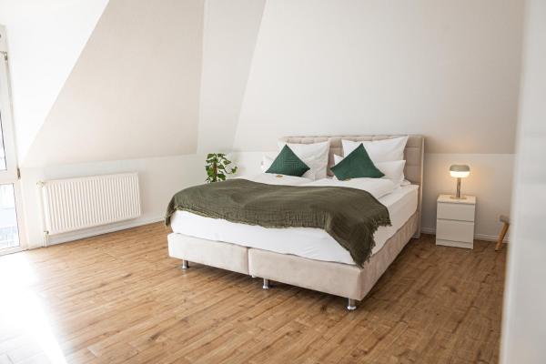 A la foto es mostra l'objecte Helle und moderne Wohnung in Unna situat a la ciutat de Unna.