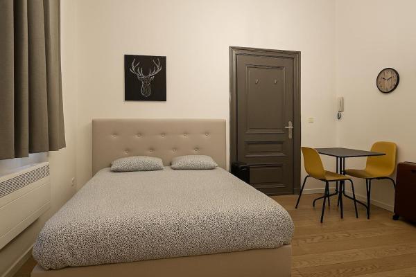 På bildet vises objektet cozy studio Louisa #1 som ligger i byen Brussel.
