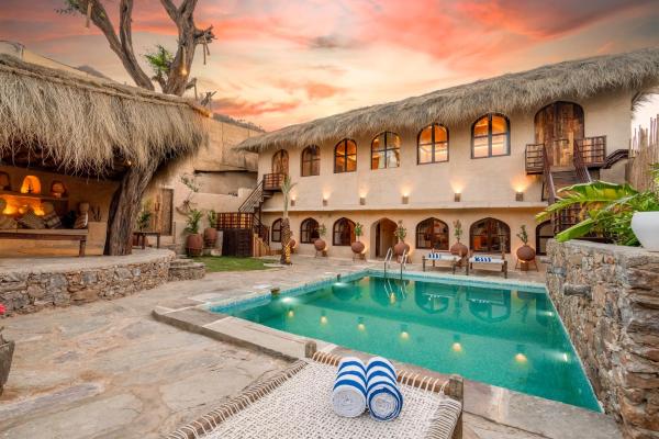Na foto é possível ver o objeto Sunanda by 1810AD - A Boutique Organic Retreat localizado na cidade de Pushkar.
