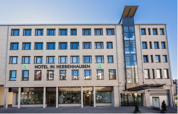 Na zdjęciu widoczny jest obiekt Hotel in Herrenhausen położony w mieście Hanower.