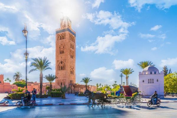 A la foto es mostra l'objecte Appartement in the Centre of Marrakech situat a la ciutat de Marràqueix.