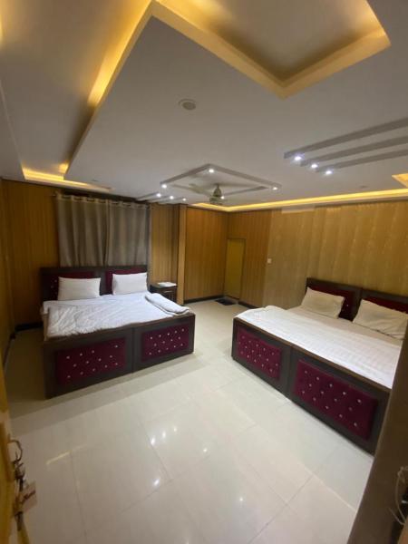 Na zdjęciu widoczny jest obiekt Mawa Hotel Balakot położony w mieście Uttar Shisha.