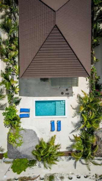 A la foto es mostra l'objecte Maracuja villa Zanzibar situat a la ciutat de Bwejuu.
