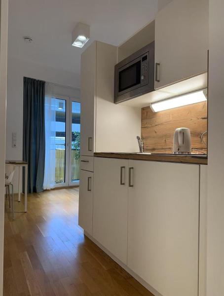 A la foto es mostra l'objecte München Messe Apartment situat a la ciutat de Munic.