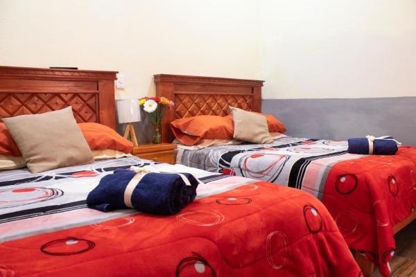På billedet ses objektet Habitación doble zona centro beliggende i byen Zacatlán.