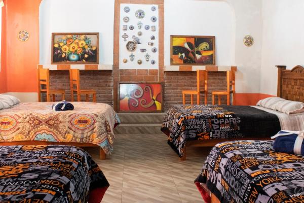 Na zdjęciu widoczny jest obiekt Habitación familiar zona centro położony w mieście Zacatlán.