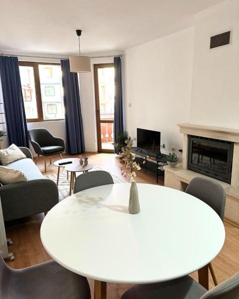 A la foto es mostra l'objecte Gondola Apartment situat a la ciutat de Bansko.