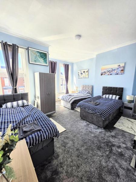 På bildet vises objektet Kings Road Modern Home - 7 Beds - Ideal for Workers som ligger i byen Middlesbrough.