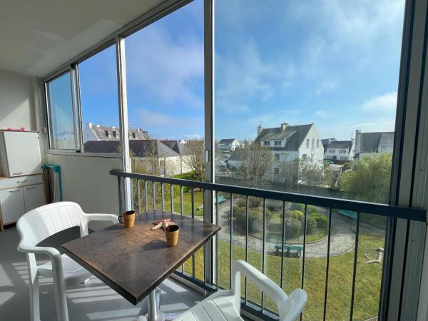 A la foto es mostra l'objecte Studio 2 personnes proche mer et thalasso situat a la ciutat de Roscoff.