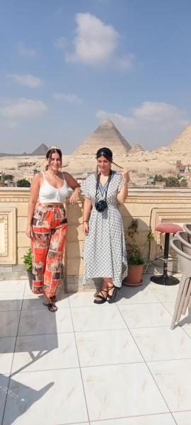 Nella foto è visibile l'oggetto Pyramids kingdom - guest house situato nella città di Il Cairo.