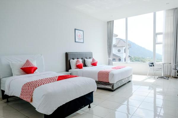 Na zdjęciu widoczny jest obiekt Hotel O Batu near Jatim Park formerly Villa Bukit Panderman Residence położony w mieście Tlekung.