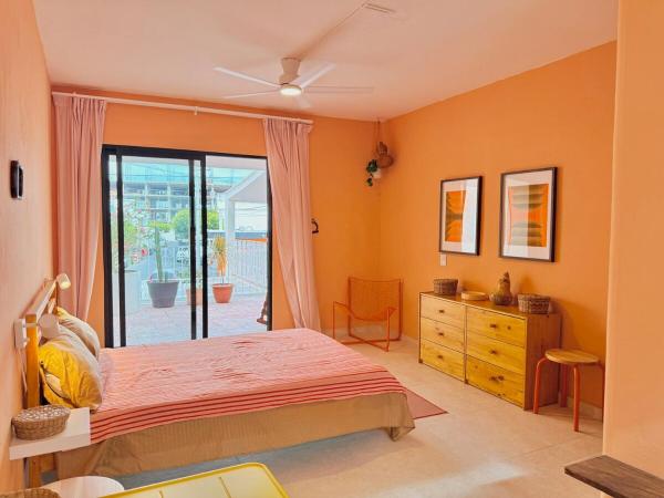 På billedet ses objektet Cozy space near the beach Loft Gutiérrez beliggende i byen Mazatlán.